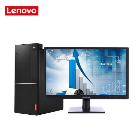 鸡巴。com联想（Lenovo）扬天M6201C 商用台式机(I3-6100 4G 1T  DVD  2G独显  21寸)